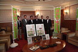 小川県知事表敬訪問の写真2